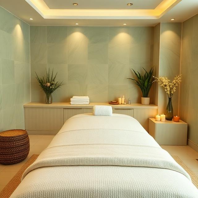 Sleek white and gold hyperbaric oxygen chamber with a digital touch-screen interface and an internal light-blue therapy window in a modern clinic.